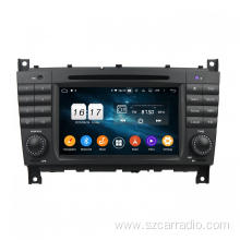 Android car dvd radio for Mercedes C-Class 2004-2007